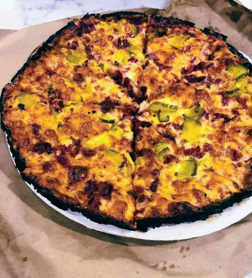 Pastrami & Pickle Pizza