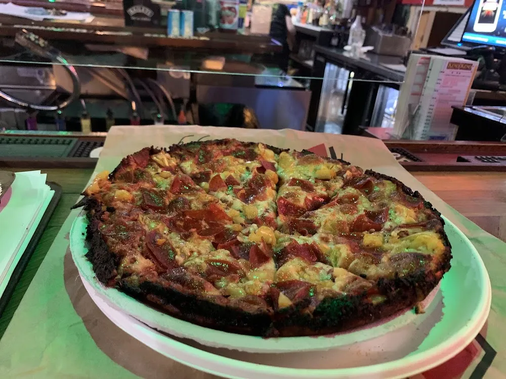 Pepperoni & Banana Pepper Pizza